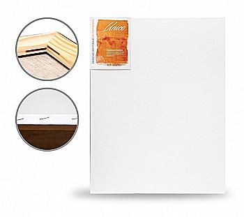 Підрамник, 40*50 см, середнє зерно, акрил, італ. бавовна, Unico Підрамник, 40*50 см, середнє зерно, акрил, італ. бавовна, Unico