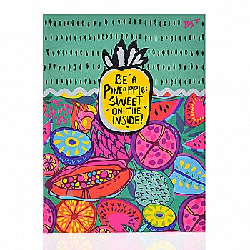 Блокнот А5 64 арк. кл. "Pineapple mix" YES 151361