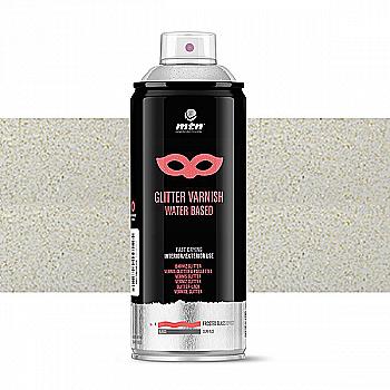 Аэрозольный лак с глиттер-эффектом MTN PRO Glitter Varnish 400 мл Multicolor EX014PG010W Аэрозольный лак с глиттер-эффектом MTN PRO Glitter Varnish 400 мл Multicolor EX014PG010W