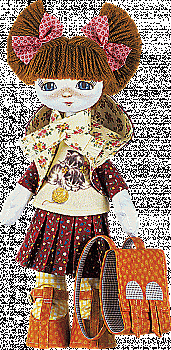 Набор для шитья куклы Первоклассница, 18*45, К1016