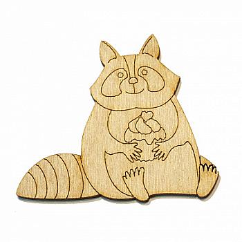 Заготівка дерев`яна Тварини, в асортименті 318/319 Заготівка дерев`яна Тварини, в асортименті 318/319