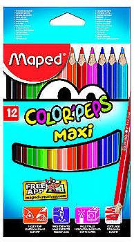 Олівці 12 кол. Color Peps Maxi, MP.834010 Олівці 12 кол. Color Peps Maxi, MP.834010
