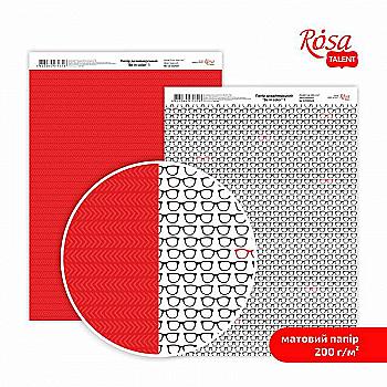 Бумага дизайнерская "Be in color" 1, двухсторонняя матовая, 21*29,7 см, 200 г/м2, Rosa Talent Бумага дизайнерская "Be in color" 1, двухсторонняя матовая, 21*29,7 см, 200 г/м2, Rosa Talent
