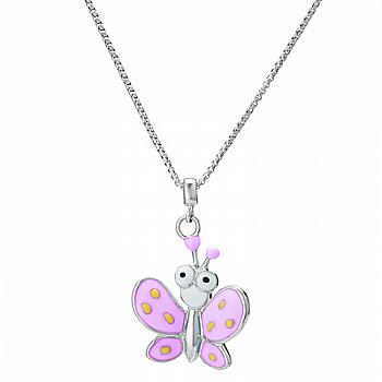 Кулон "Метелик з очима", фіолетовий, 319543000613 Кулон "Метелик з очима", фіолетовий, 319543000613