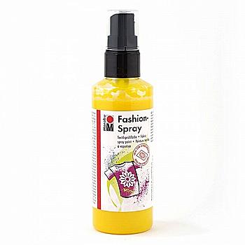 Фарба-спрей для тканин, Жовта, 100 мл, Marabu Фарба-спрей для тканин, Жовта, 100 мл, Marabu