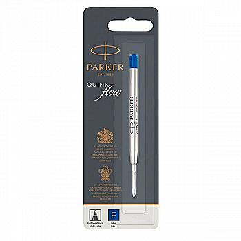 Стрижень кульк. Parker QuinkFlow син. блістер, 10 231BLU Стрижень кульк. Parker QuinkFlow син. блістер, 10 231BLU