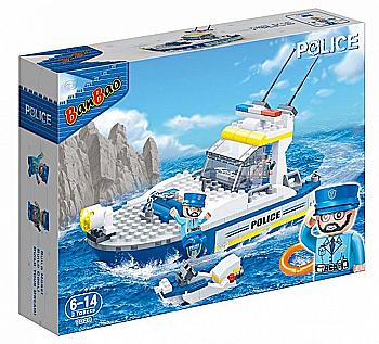 Конструктор "Поліція" Катер, 240 елм., 7028, Banbao Конструктор "Поліція" Катер, 240 елм., 7028, Banbao