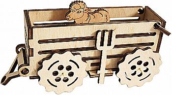 Набір-Конструктор "Приціп" (16*6*5 см) фанера, 004-F Набір-Конструктор "Приціп" (16*6*5 см) фанера, 004-F