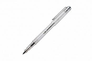 Чернильная перьевая ручка с сменной помпой, прозрачная, 22000T