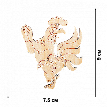 Заготовка дерев`яна для декорування, FLC-425