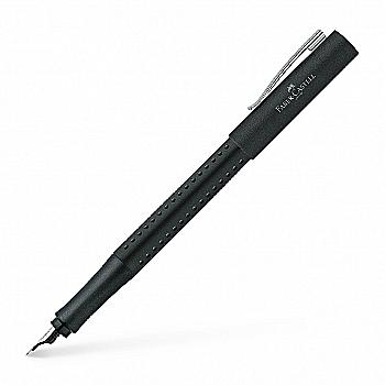 Ручка перьевая Grip 2011, черная, 140908 Faber-Castell