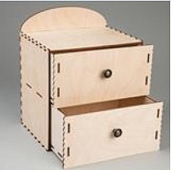 Заготівка дерев`яна Комод з 2 ящиками, Д84 Заготівка дерев`яна Комод з 2 ящиками, Д84