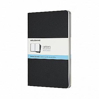 Записник Чорний середній точка, Moleskine Cahier, QP319 Записник Чорний середній точка, Moleskine Cahier, QP319