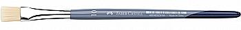Пензлик синтетика поска щетина Flat bristle brush №10, Faber-Castell Пензлик синтетика поска щетина Flat bristle brush №10, Faber-Castell