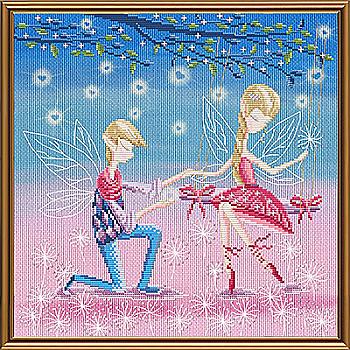 Набір для вишивання "Освідчення в коханні" 30*30, ННД3058 Набір для вишивання "Освідчення в коханні" 30*30, ННД3058