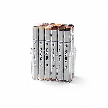 Набір маркерів двосторонніх Spectra AD "Portrait" 24 кол., S24PT-SADM