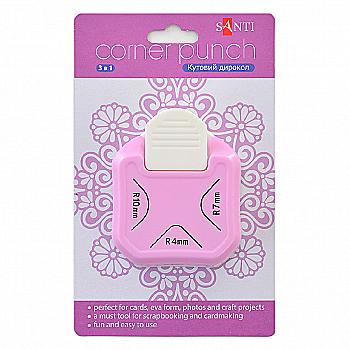 Дирокол кутовий потрійний, R 4.7,10 мм., 240203