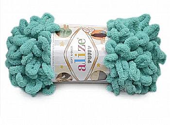 Пряжа мікрополіестер 19 М`ята, TM Alize Puffy Пряжа мікрополіестер 19 М`ята, TM Alize Puffy