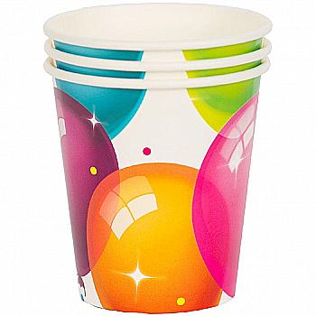 Склянка паперова Кульки Криштальні 190 мл 6 од, 1502-4351 Склянка паперова Кульки Криштальні 190 мл 6 од, 1502-4351