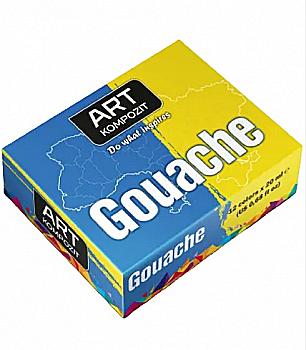 Набор: Гуашь художественная 12*20 мл (12 цвет.), ART Kompozit Набор: Гуашь художественная 12*20 мл (12 цвет.), ART Kompozit