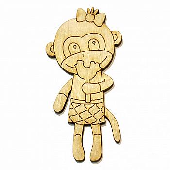Заготівка дерев`яна Мавпочка, в асортименті, 321(1-4) Заготівка дерев`яна Мавпочка, в асортименті, 321(1-4)
