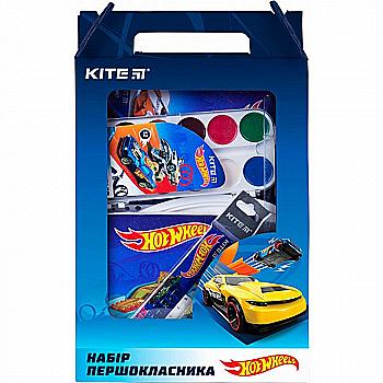 Набір першокласника Kite "Hot Wheels", K21-S02 Набір першокласника Kite "Hot Wheels", K21-S02