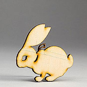 Заготівка дерев`яна Великодній зайчик, ПР-П20