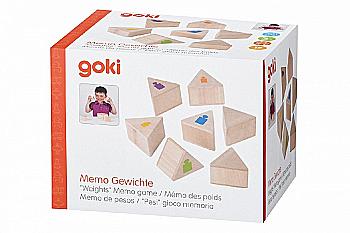 Гра мемо Goki Запам`ятай вагу, 56684G Гра мемо Goki Запам`ятай вагу, 56684G