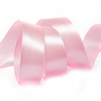 Лента атлас 25 мм-23 м, 04 светло-розовая, 5-1244