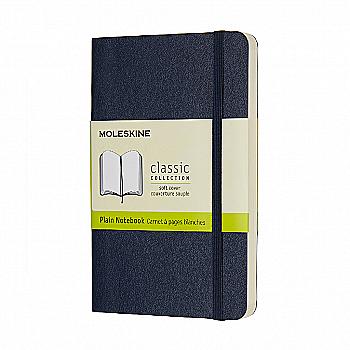 Блокнот Сапфир мягкий карман. нелинованный, Moleskine Classic, QP613B20F Блокнот Сапфир мягкий карман. нелинованный, Moleskine Classic, QP613B20F