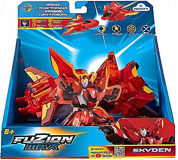 Игровой набор самолетов-трансформеров Fuzion Max - Скайден, 54001 Игровой набор самолетов-трансформеров Fuzion Max - Скайден, 54001