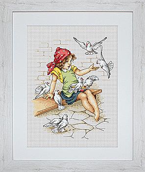 Набір д/вишивання хрестиком B1051 ТМ "Luca-S"