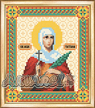 Схема для вышивания бисером иконы СБИ-014 "Татьяна" 12*14 см ТМ "Чарівна мить"