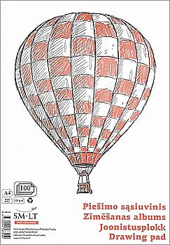 Склейка для рисунку For Creation А4, 120 г/м², 100 арк, Smiltainis Склейка для рисунку For Creation А4, 120 г/м², 100 арк, Smiltainis