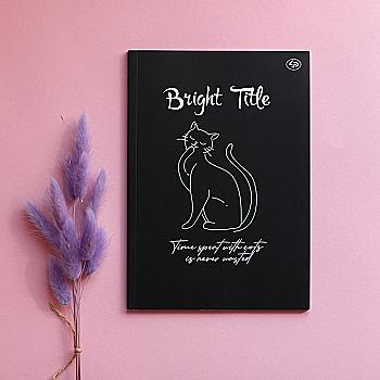 Блокнот А5 "Bright Title note" cat, 902521, TM Profiplan  Блокнот А5 "Bright Title note" cat, 902521, TM Profiplan