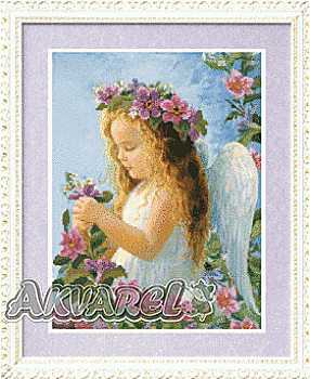 Схема для вышивания бисером СБ-025 22*29 см на авторской канве ТМ "Чарівна мить"