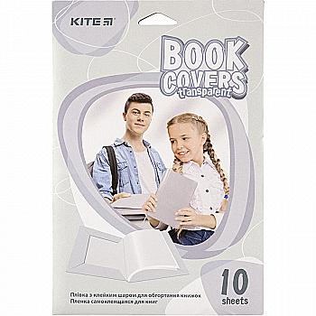 Плівка самоклеюча для книг 38*27 см, 10 арк., прозора, K20-307 Плівка самоклеюча для книг 38*27 см, 10 арк., прозора, K20-307