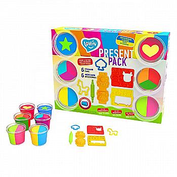 Набір для ліплення з тістом "Present Pack" ТМ Lovin, 41222