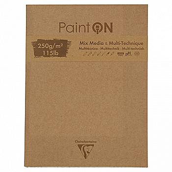 Склейка д/малюнка змішаних технік 22,9*30,5 см Paint`on 50 арк. (250 г/м2), папір 5 видів, 975172C Склейка д/малюнка змішаних технік 22,9*30,5 см Paint`on 50 арк. (250 г/м2), папір 5 видів, 975172C