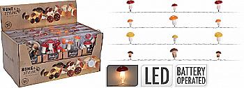 Гірлянда LED "Грибочки" 180 см, DH8900940 Гірлянда LED "Грибочки" 180 см, DH8900940