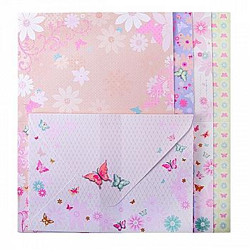 Основа для открыток с цветными конвертами "Inspiration" 10,5*14,8 см, ZB.18222-AD Основа для открыток с цветными конвертами "Inspiration" 10,5*14,8 см, ZB.18222-AD