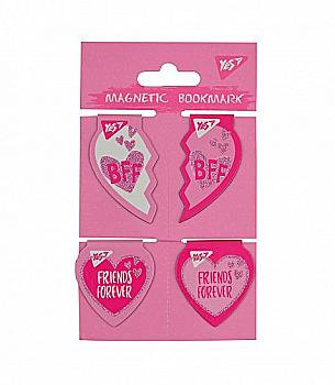 Закладки магнітні YES "Best friends", 706994