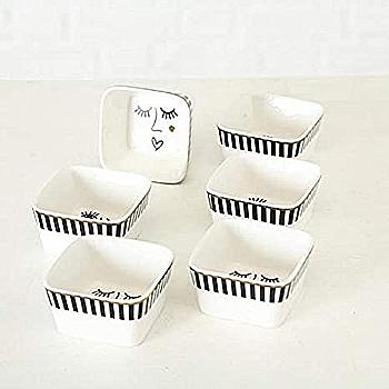 Піала порцелянова "Glamy" h=3,5 см, білий (2 види), 1014694 Піала порцелянова "Glamy" h=3,5 см, білий (2 види), 1014694