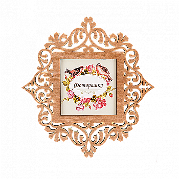 Заготовка фоторамки для декорування, FLPF-012
