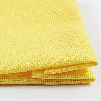 Канва вишивальна Aida жовтий 50*50 см, ТВШ-21 1/4