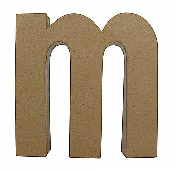 Заготівка з пап`є-маше Літера "m" 5*22*23 см, AC406O ТМ "Clairefontaine"