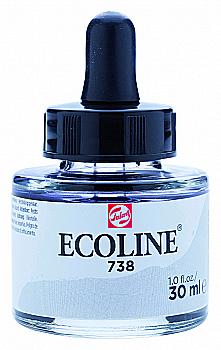 Краска акварельная жидкая Ecoline, (738), Серо-золотоая светлая, 30 мл, Royal Talens Краска акварельная жидкая Ecoline, (738), Серо-золотоая светлая, 30 мл, Royal Talens