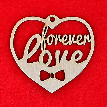 Фігура з фанери "Forever love", 11*10 см, 741941