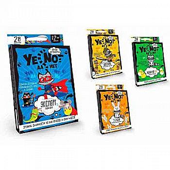 Игра карточная "Yenot ДаНетки" (рус), YEN-01-01,02,03,04 (32) Игра карточная "Yenot ДаНетки" (рус), YEN-01-01,02,03,04 (32)
