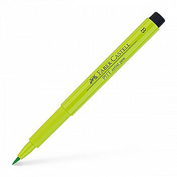 Ручка капиллярная PITT Brush Artist Pen 171 светло-зелёный, 167471 Faber-Castell Ручка капиллярная PITT Brush Artist Pen 171 светло-зелёный, 167471 Faber-Castell
